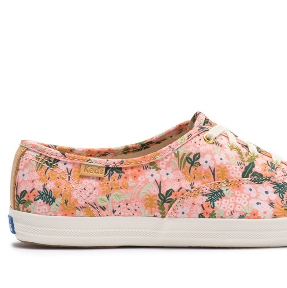 Keds Rifle Paper floral sneakers sz 7 - Picture 6 of 13